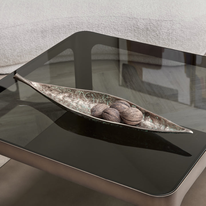 Velmora Aluminium Leaf Bowl