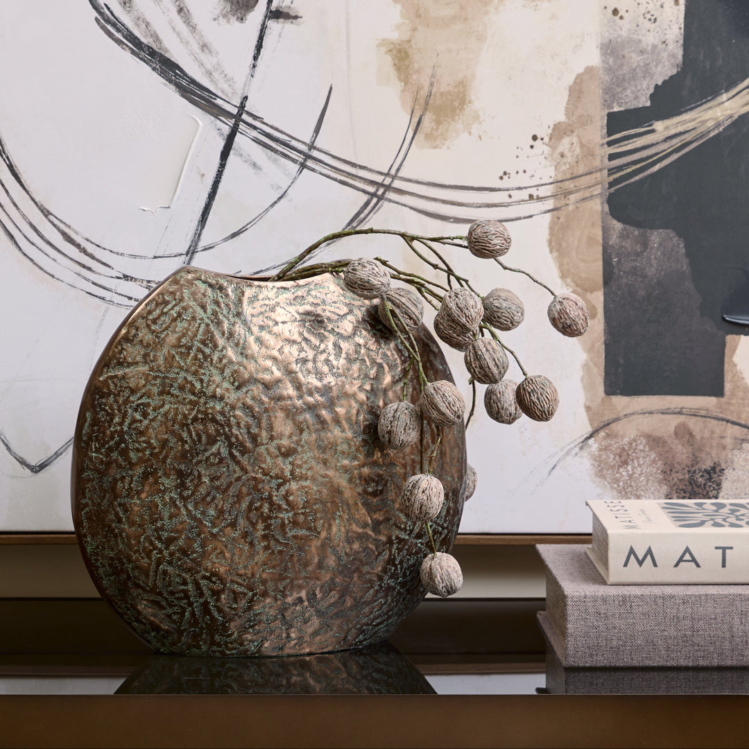 Velmora Aluminium Large Vase