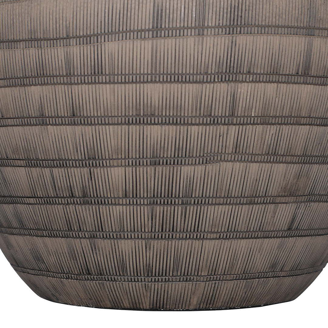 Virelle Ceramic Large Table Lamp - Brown