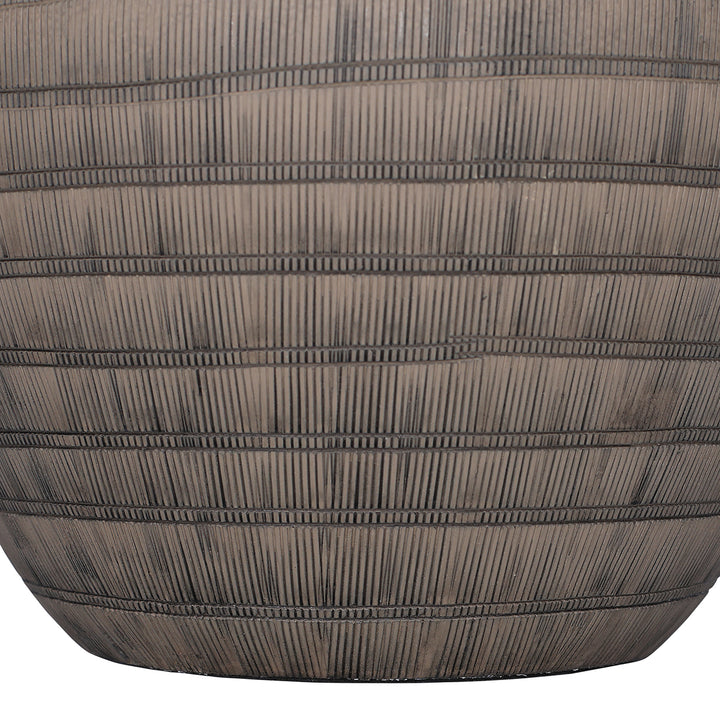 Virelle Ceramic Large Table Lamp - Brown