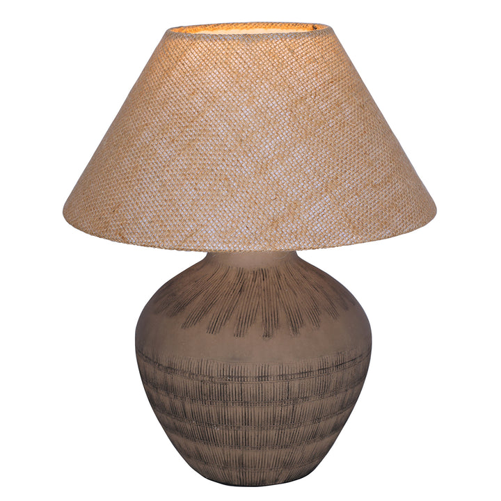 Virelle Ceramic Table Lamp - Brown