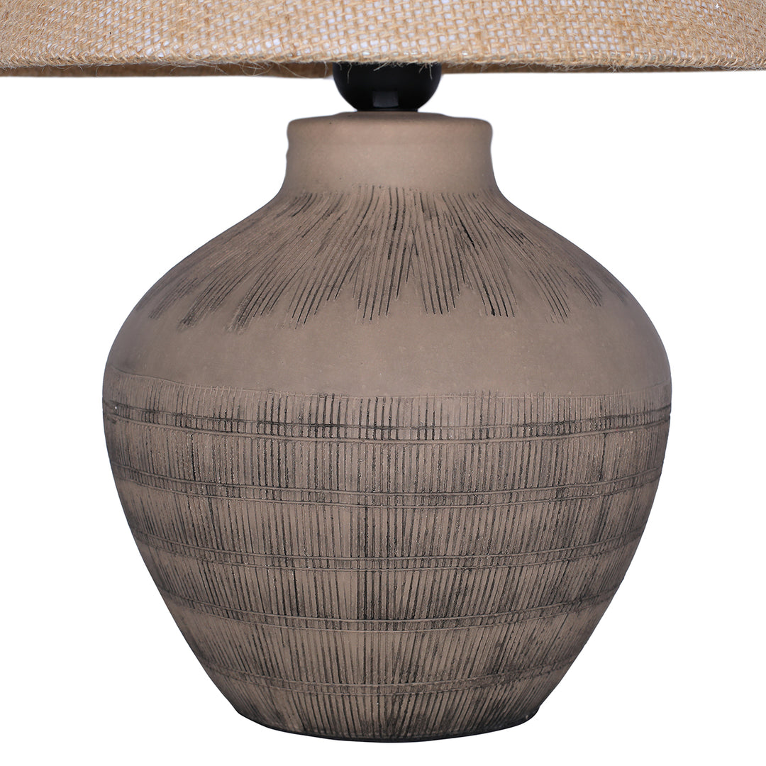 Virelle Ceramic Table Lamp - Brown
