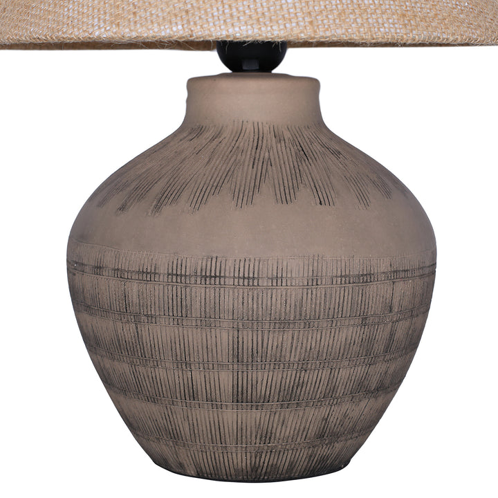 Virelle Ceramic Table Lamp - Brown
