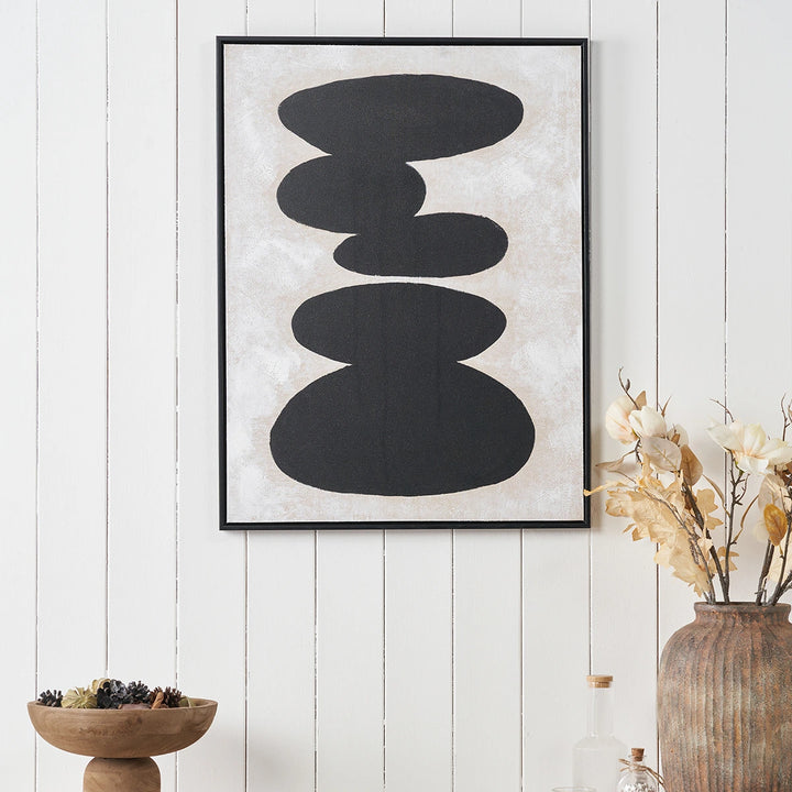 Stone Design Canvas Wall Art