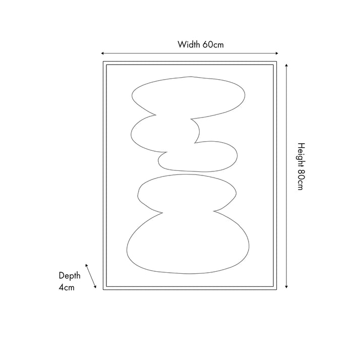 Stone Design Canvas Wall Art
