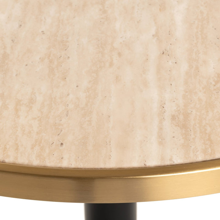 Brazza Faux Marble Bistro Table 80cm - Beige Richmond 3