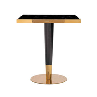 Richmond Interiors Can Roca Square Dining Table in Black - 70cm