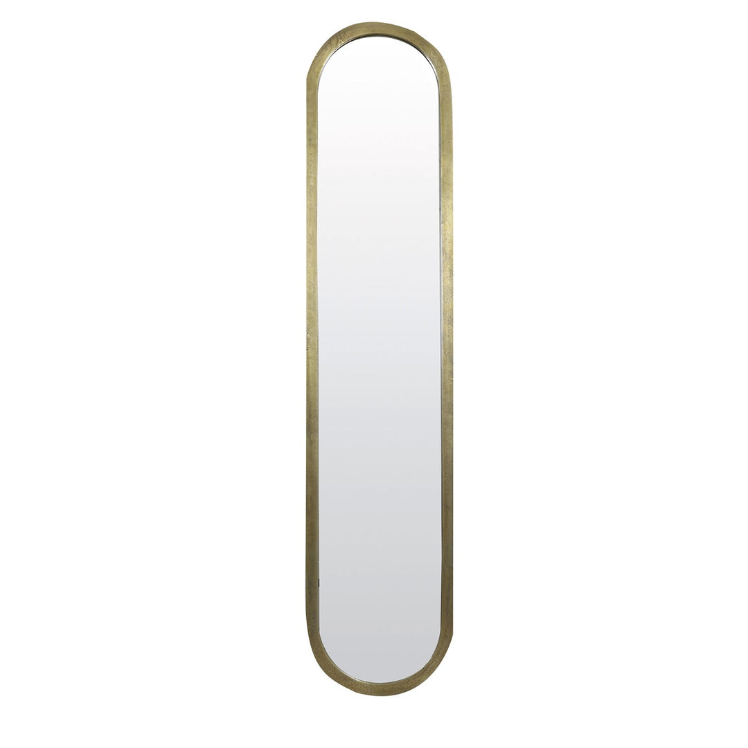 Farah Oval Mirror - Antique Bronze Light & Living 1