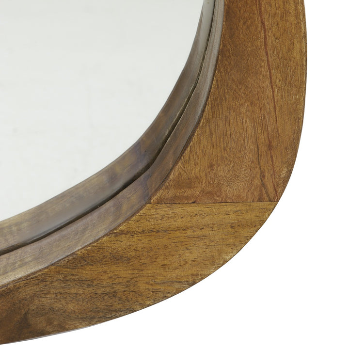 Sonora Wooden Mirror - Brown Light & Living 12