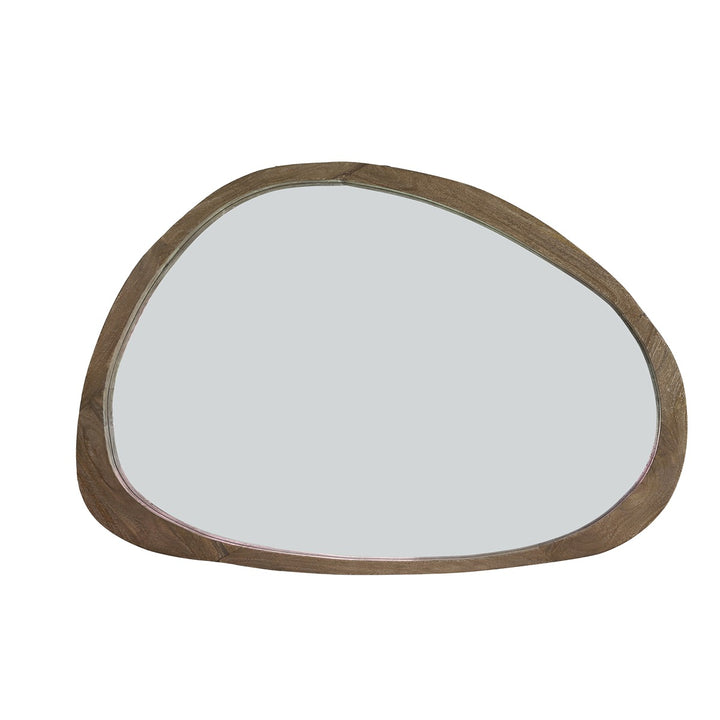 Sonora Wooden Mirror - Dark Brown Light & Living 1