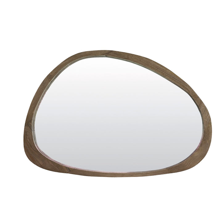 Sonora Wooden Mirror - Dark Brown Light & Living 2