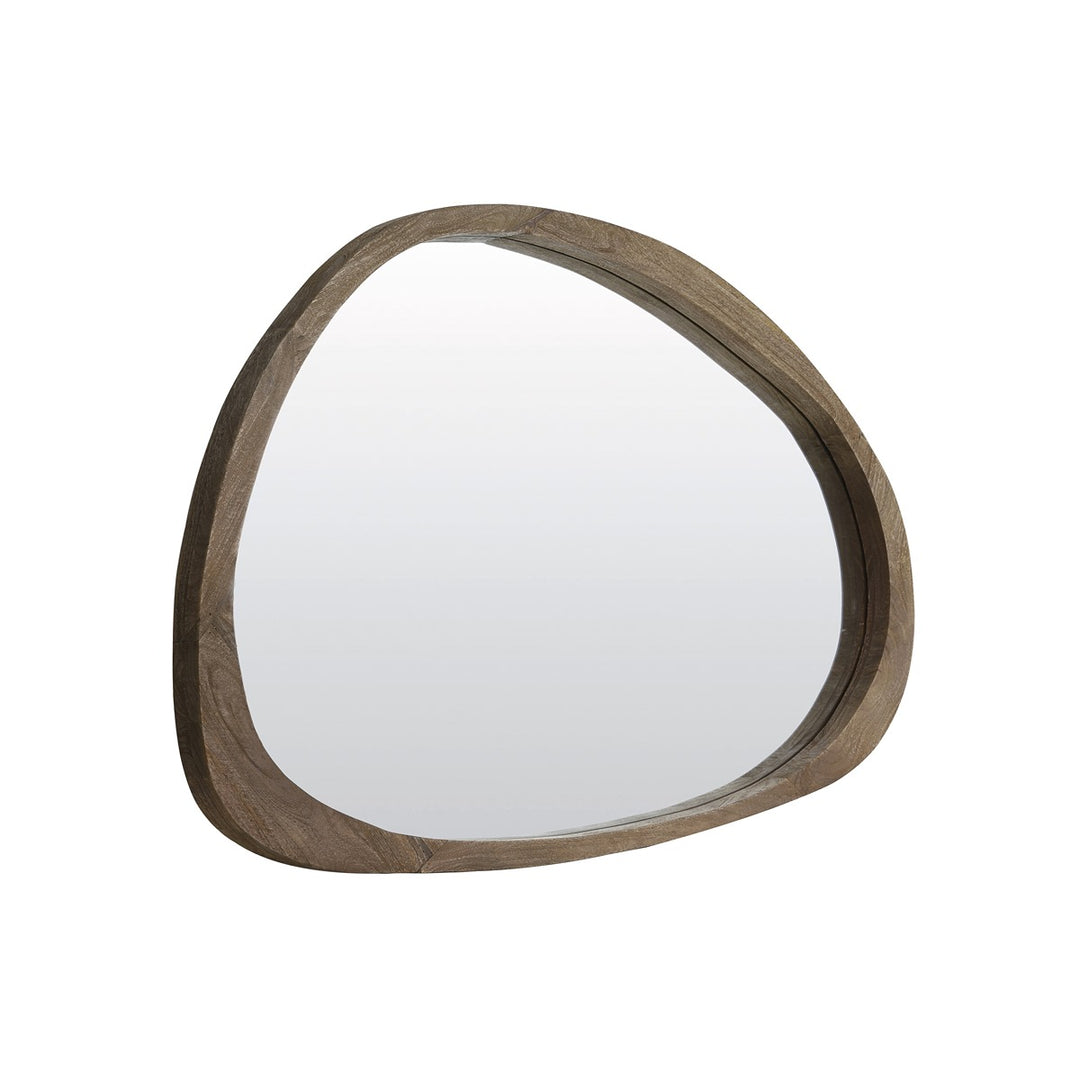 Sonora Wooden Mirror - Dark Brown Light & Living 3