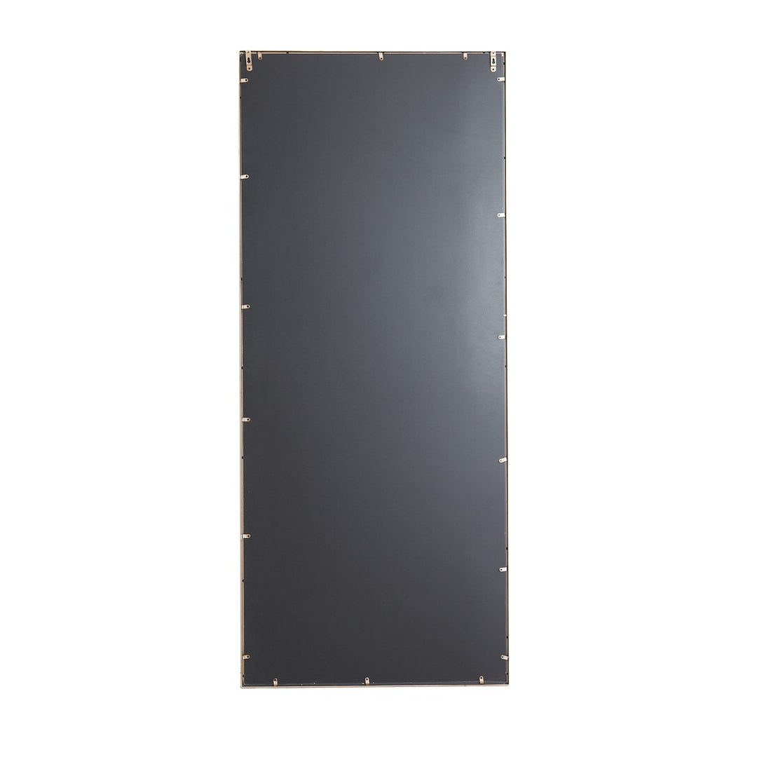 Rincon Rectangular Mirror - Gold & Smoked Glass Light & Living 3