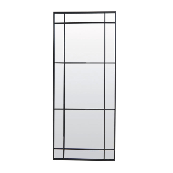 Rincon Rectangular Mirror - Matte Black Light & Living 1