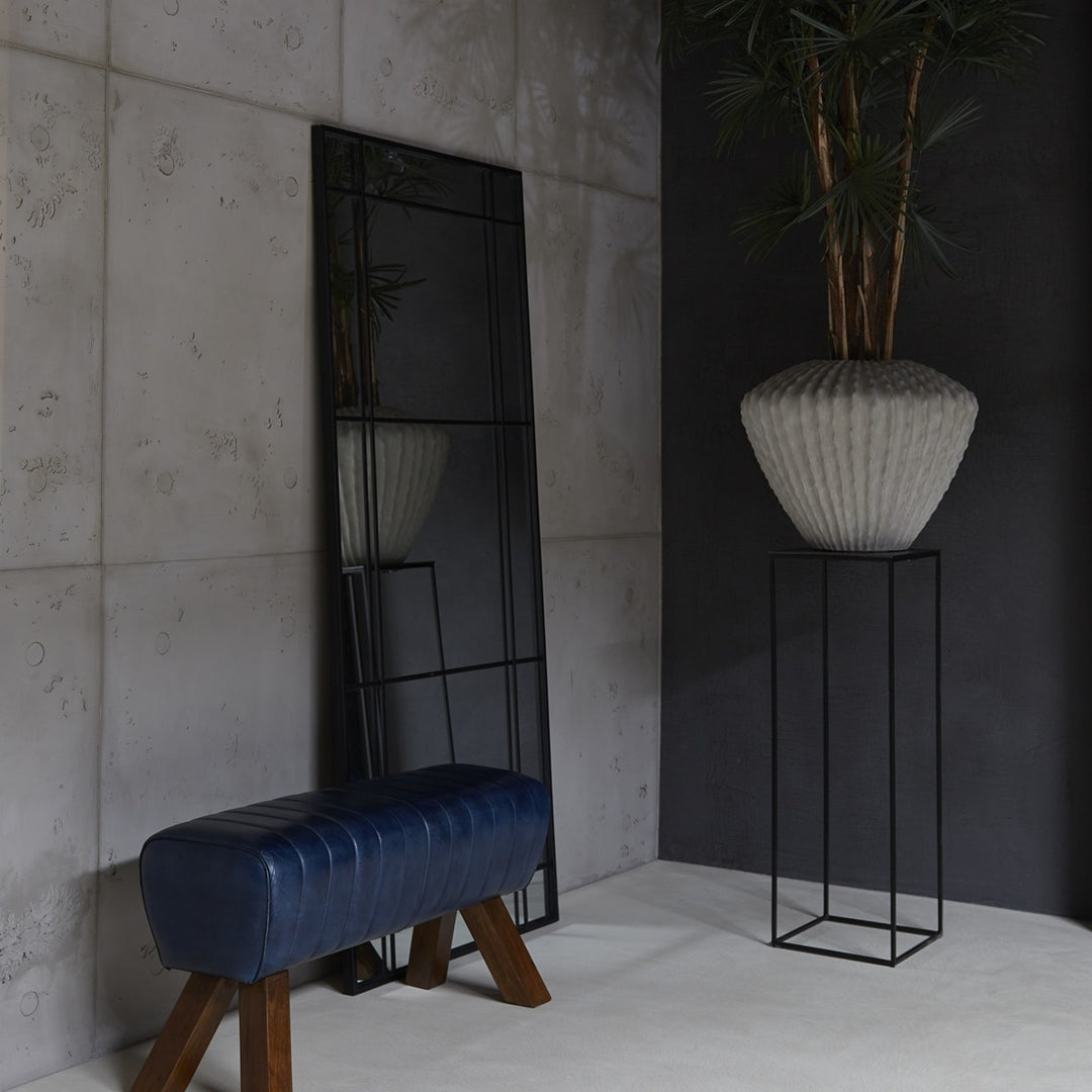 Rincon Rectangular Mirror - Matte Black Light & Living 2