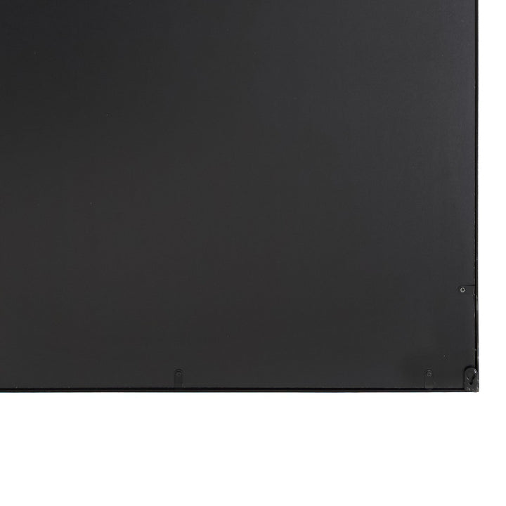Rincon Rectangular Mirror - Matte Black Light & Living 5