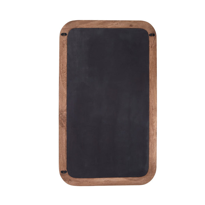 Florias Wooden Rectangular Mirror - Brown Light & Living 4