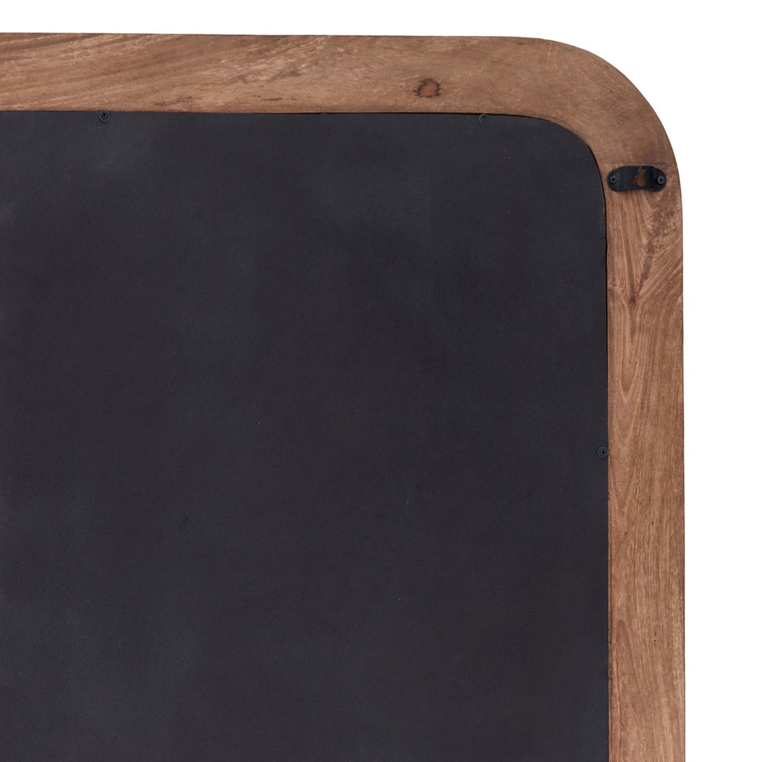 Florias Wooden Rectangular Mirror - Brown Light & Living 5