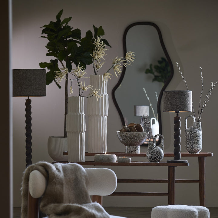 Celano Wooden Mirror - Dark Brown Light & Living 5