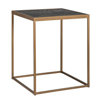 Richmond Blackbone Brass Side Table