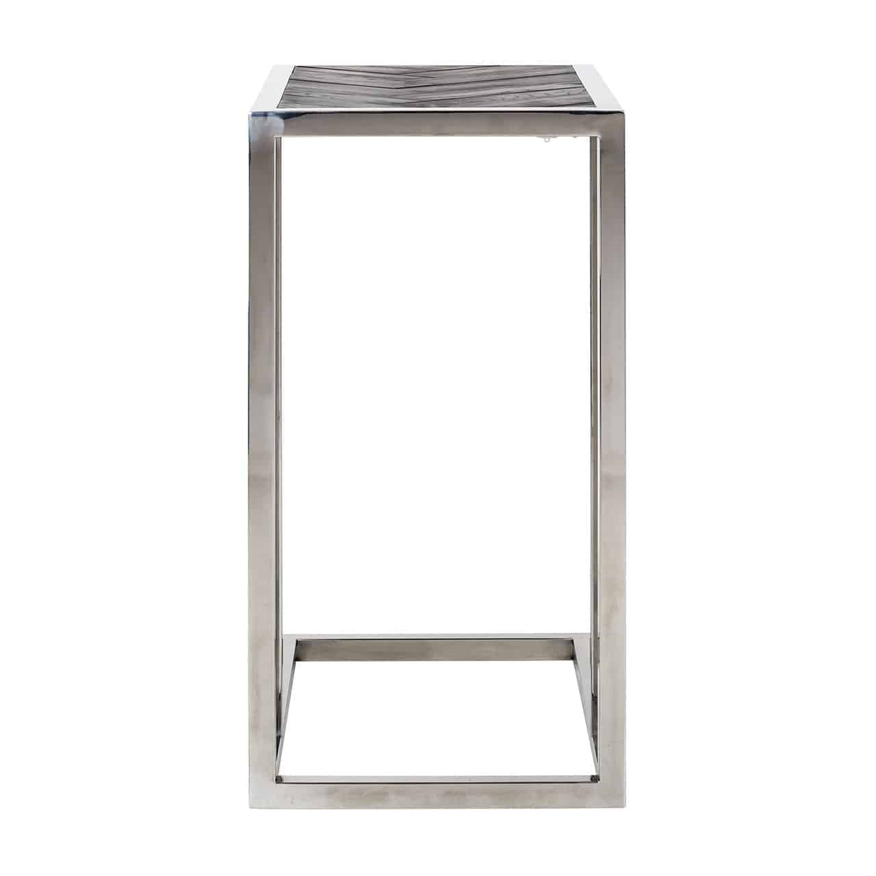 Richmond Blackbone For Sofa Silver Side Table