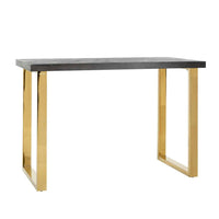 Richmond Blackbone Gold Bar Table