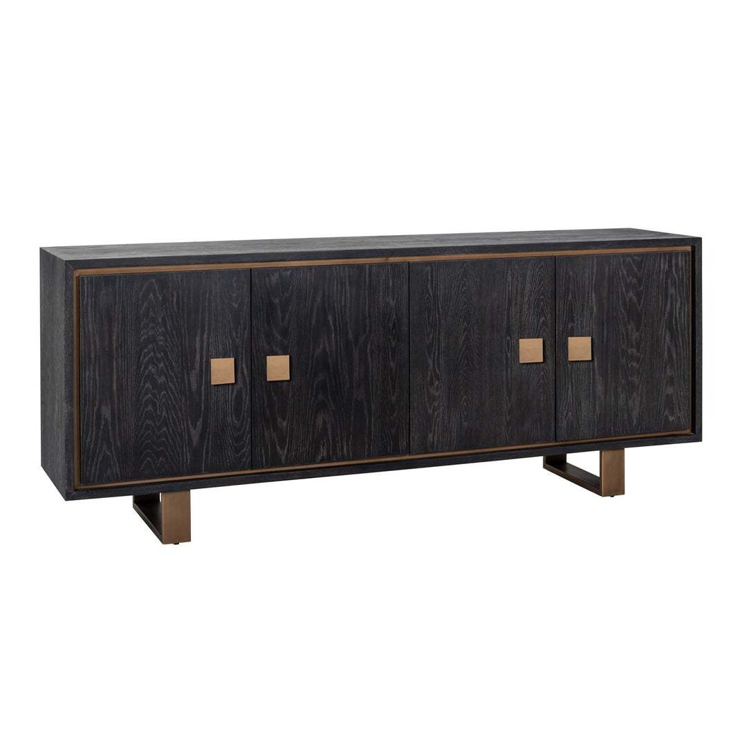 Hunter 4 Door Sideboard - Brushed Gold Richmond 1