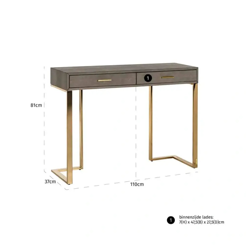 Richmond Interiors Marie-Lou 2-Drawer Console Table