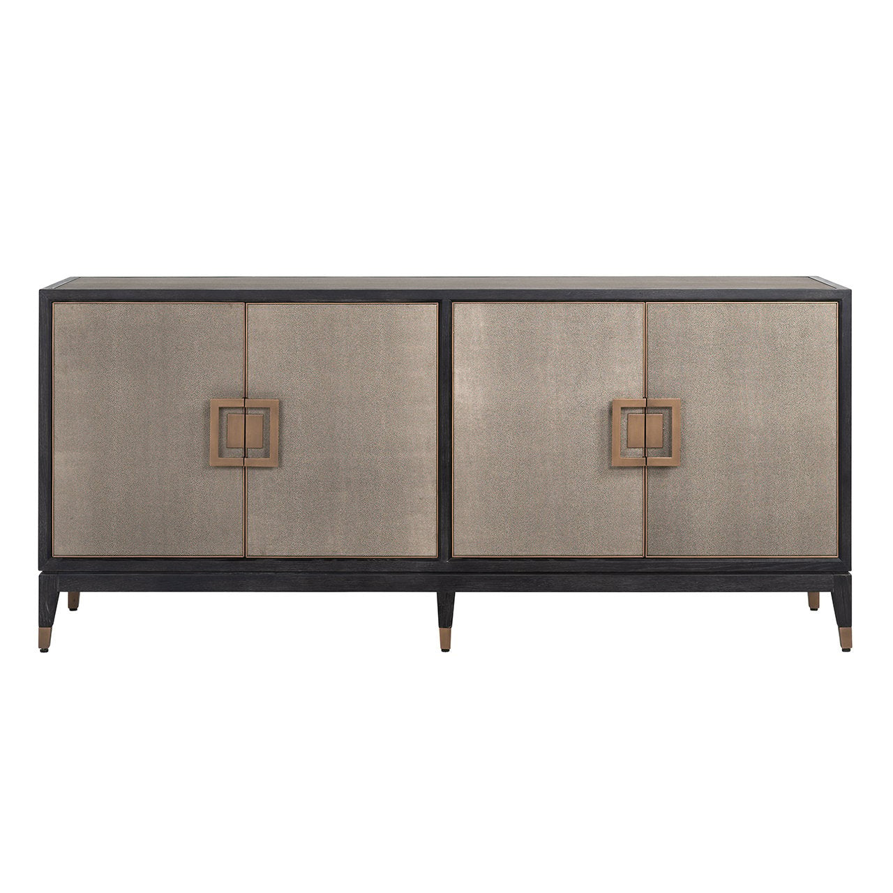 Richmond Bloomingville 4 Doors Gold Sideboard