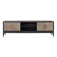 Richmond Bloomingville 4 Doors Gold TV Unit