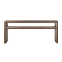 Richmond Classio Brushed Gold Console Table