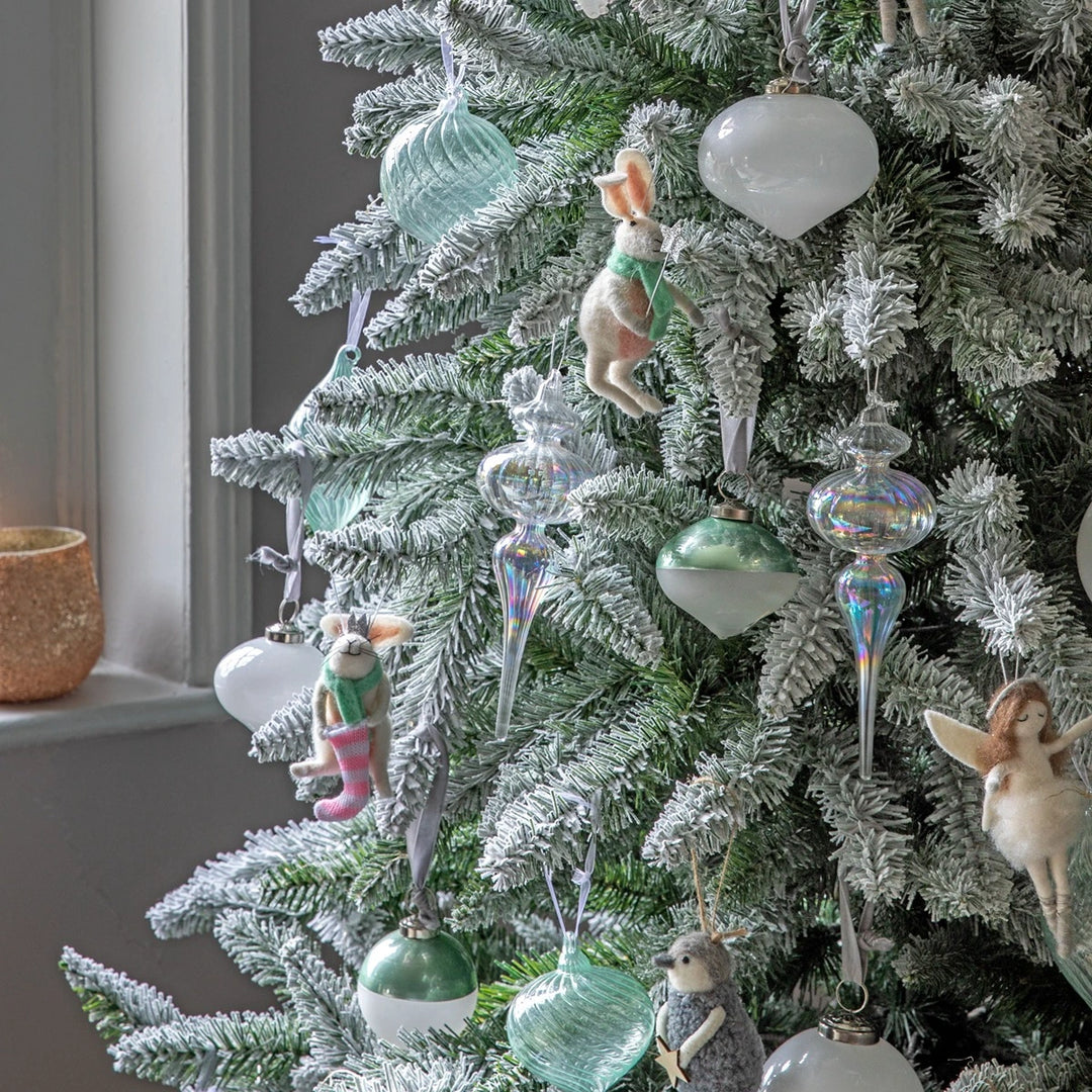 Kalina Set of 3 Baubles - Mint Green