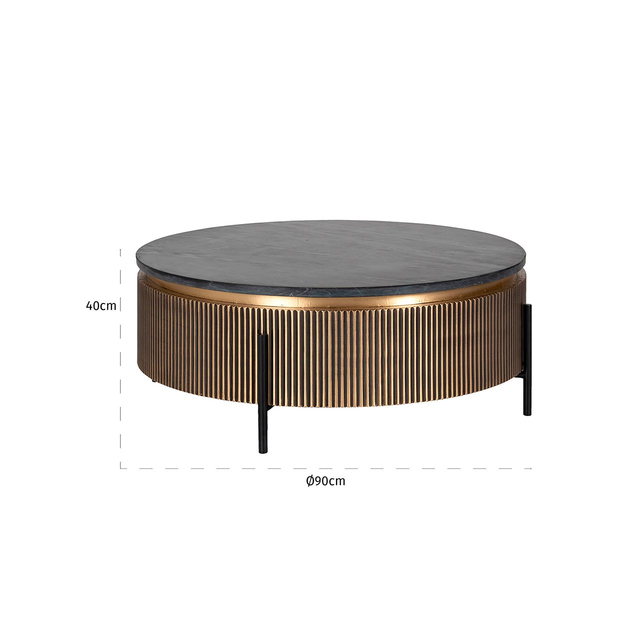 Richmond Ironville Round Coffee Table