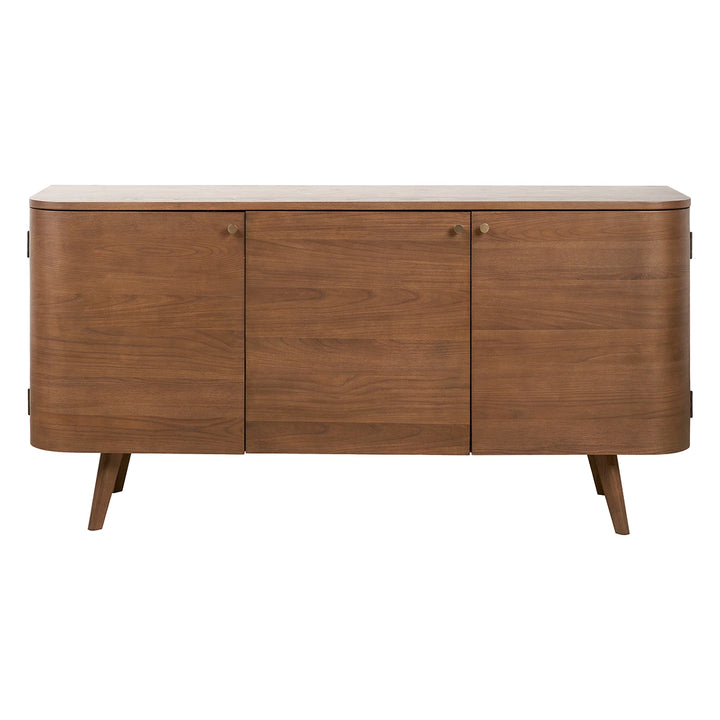 Elias 3 Door Sideboard - Dark Ash