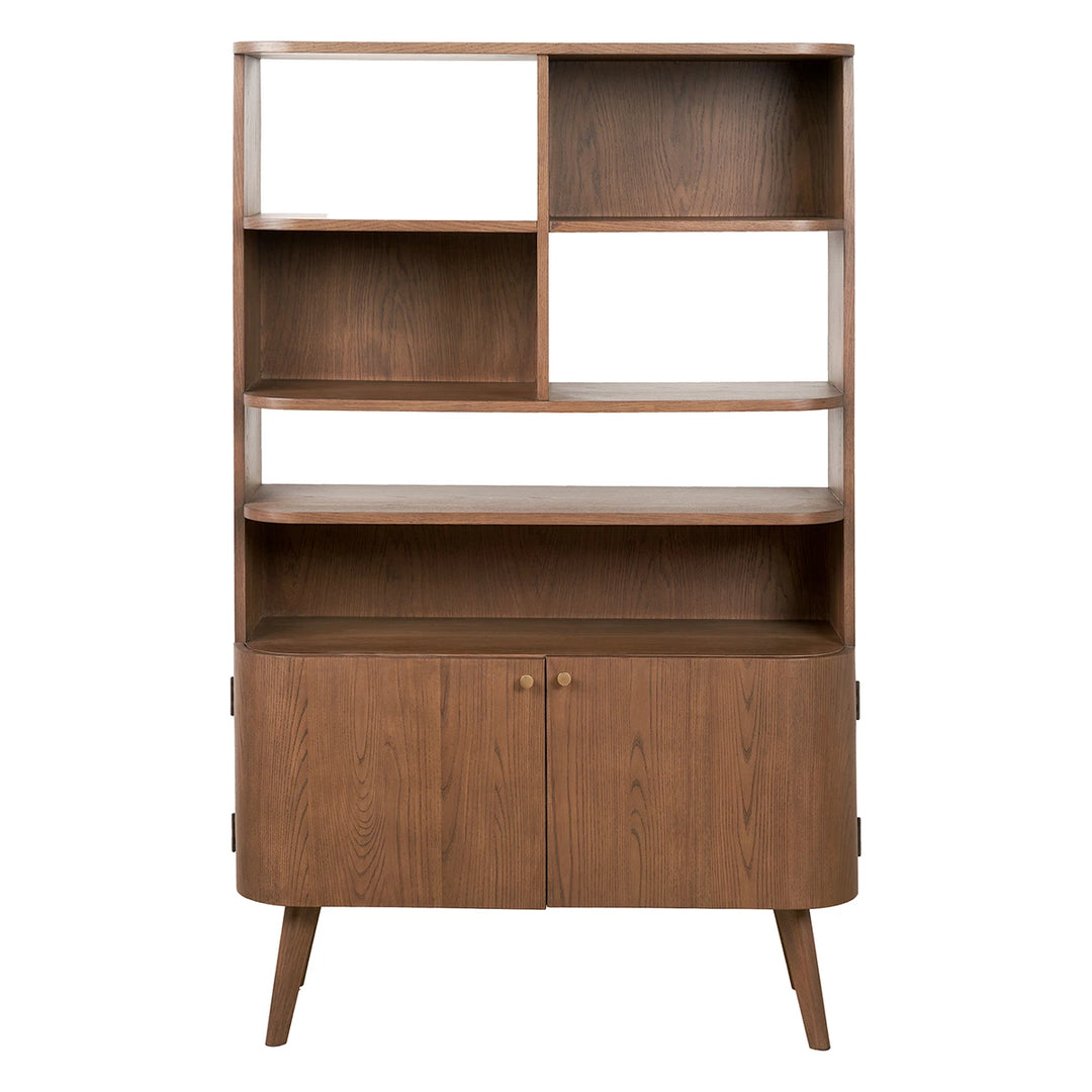 Elias Shelving Unit - Dark Ash