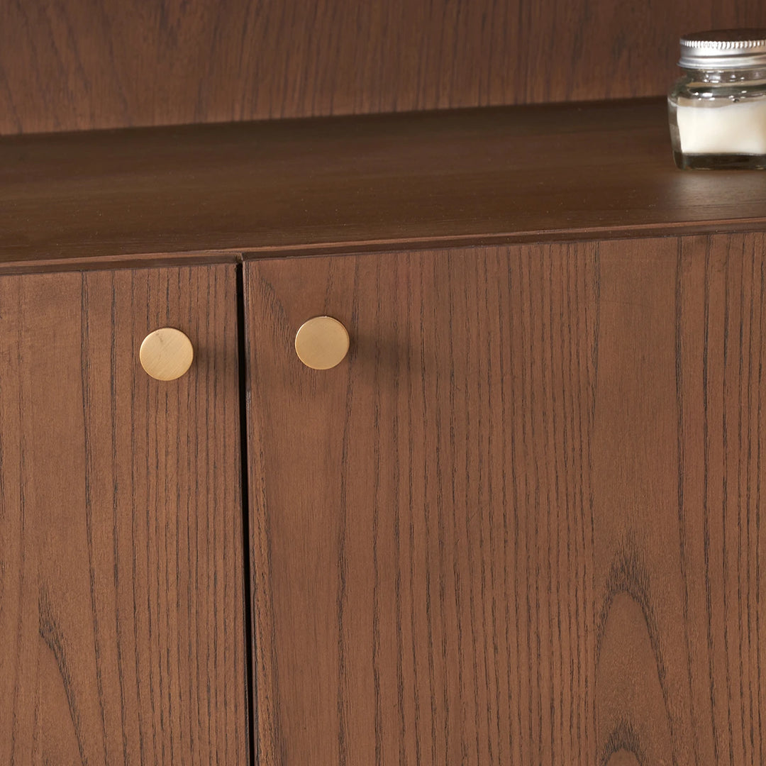 Elias Shelving Unit - Dark Ash