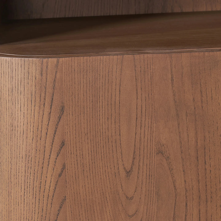 Elias Shelving Unit - Dark Ash