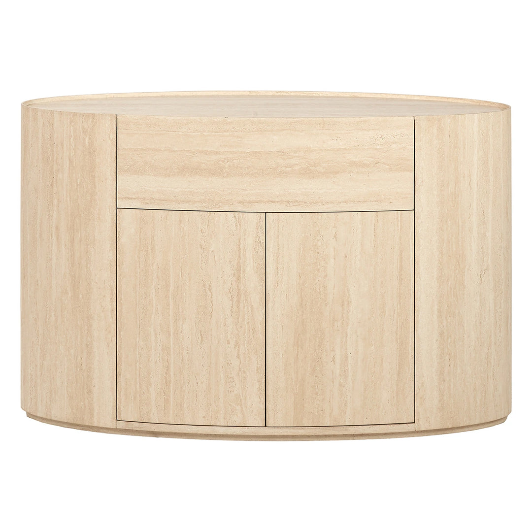 Tivoli Travertine Effect Sideboard