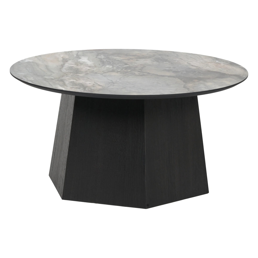 Myana Jade Marble Effect Coffee table