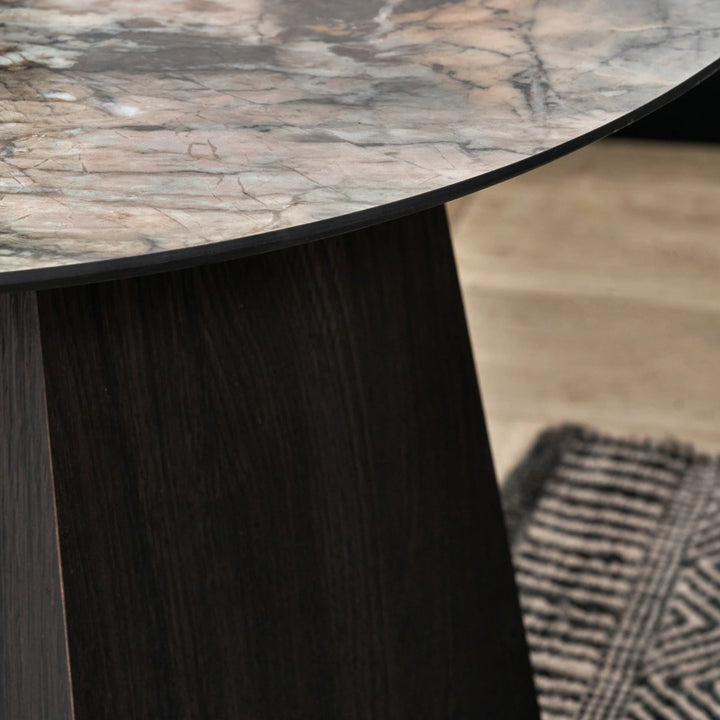Myana Jade Marble Effect Coffee table