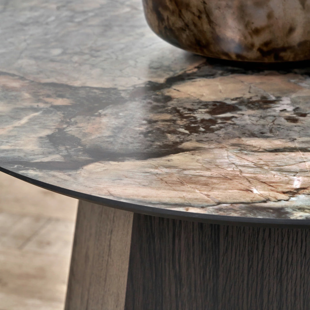 Myana Jade Marble Effect Coffee table