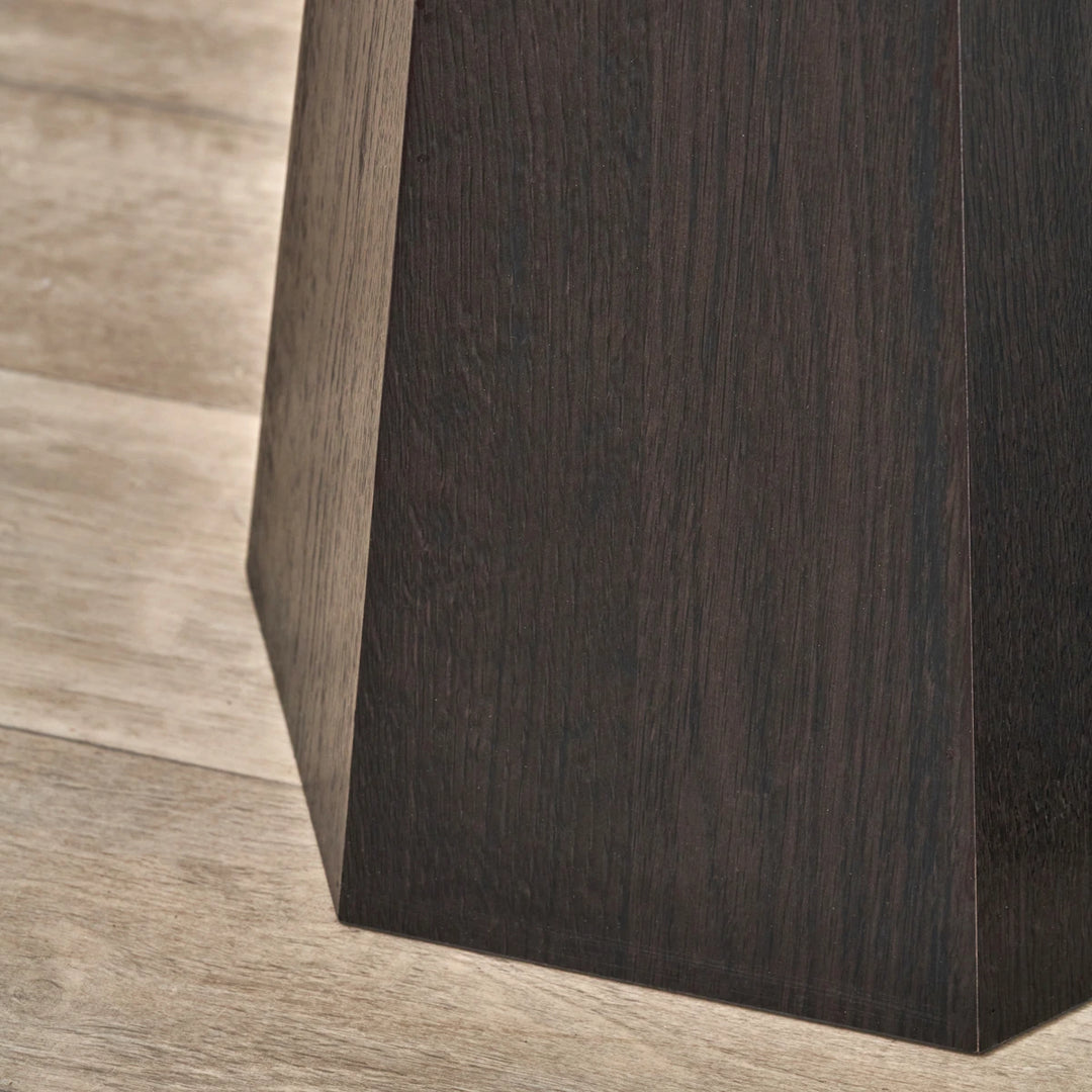 Myana Jade Marble Effect Side Table