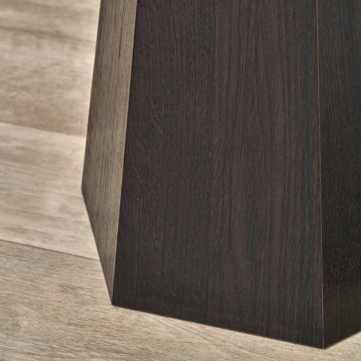 Myana Jade Marble Effect Side Table