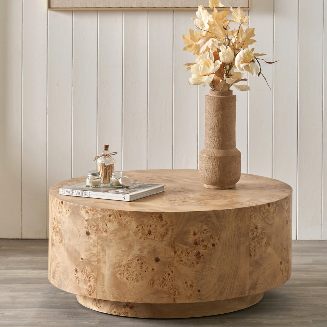 Newborough Burr Wood Effect Coffee Table