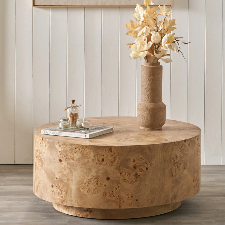 Newborough Burr Wood Effect Coffee Table