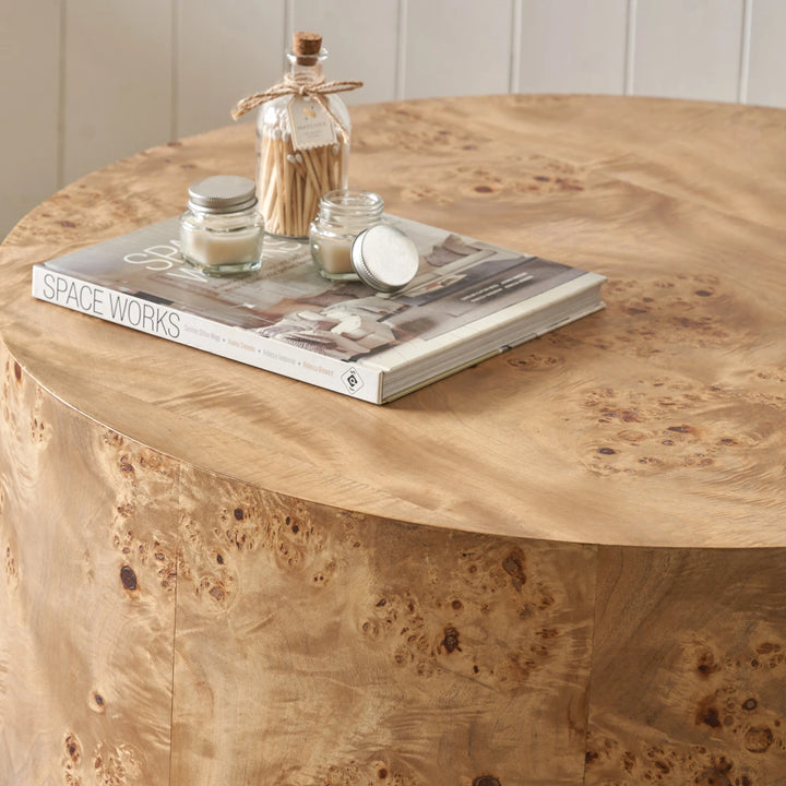 Newborough Burr Wood Effect Coffee Table