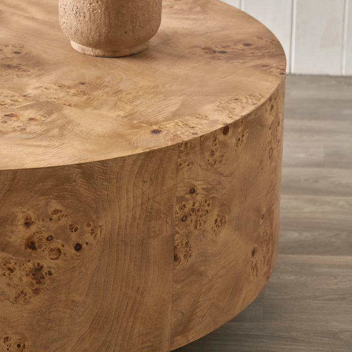 Newborough Burr Wood Effect Coffee Table