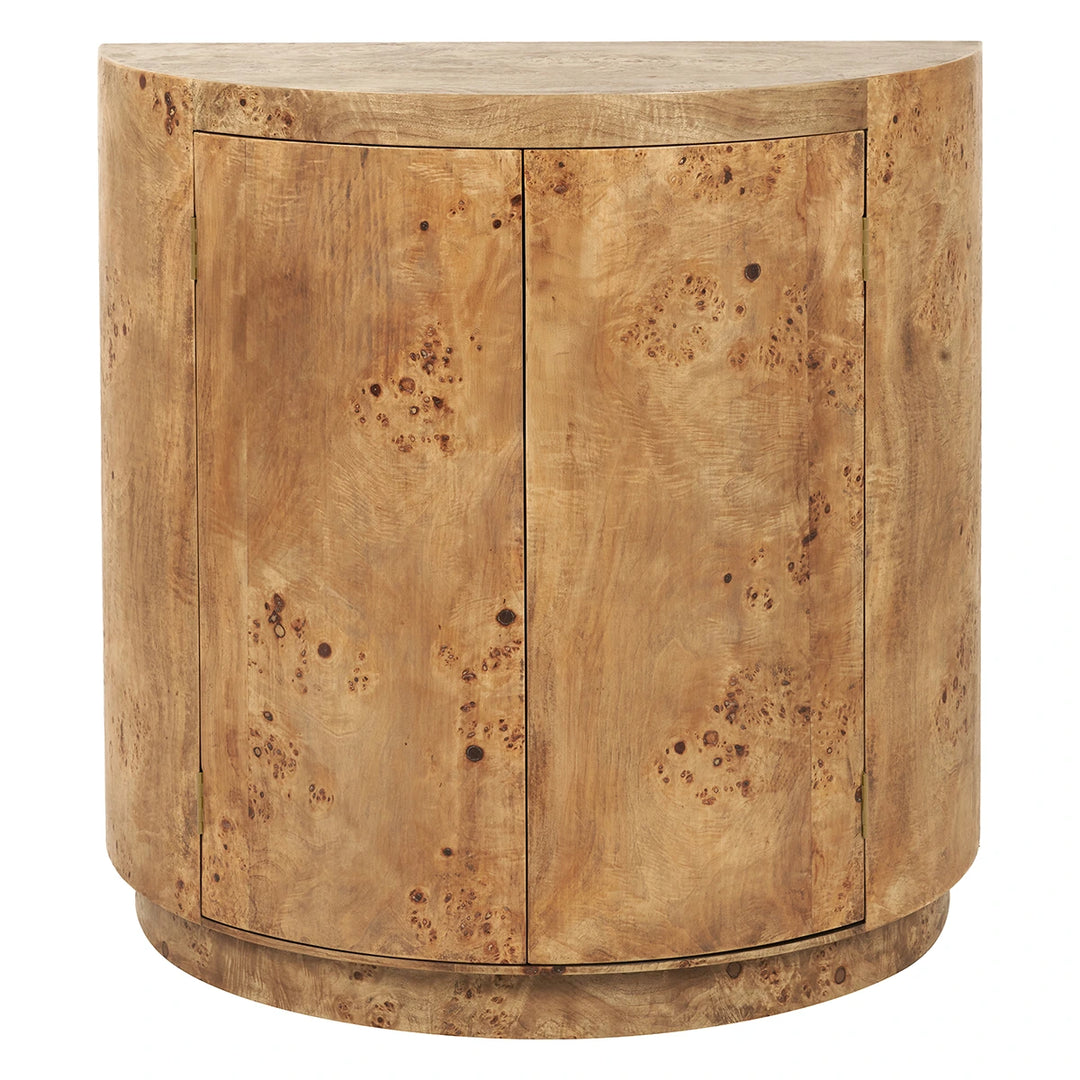 Newborough Burr Wood Effect 2 Door Cabinet