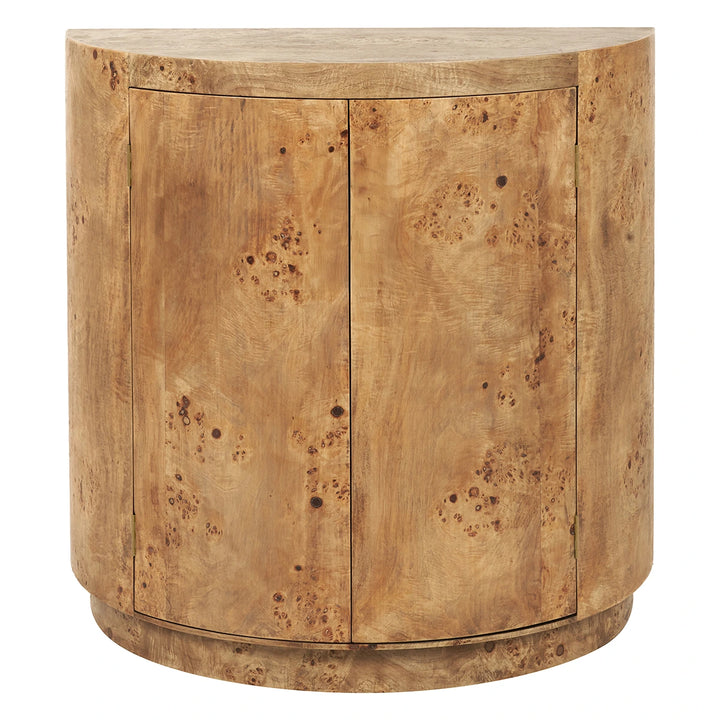 Newborough Burr Wood Effect 2 Door Cabinet