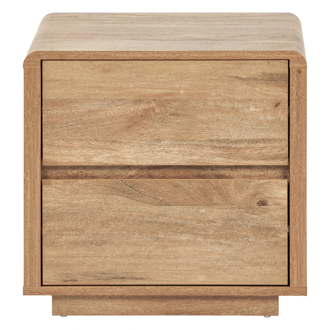 Eversley Oak Effect 2 Drawer Side Table